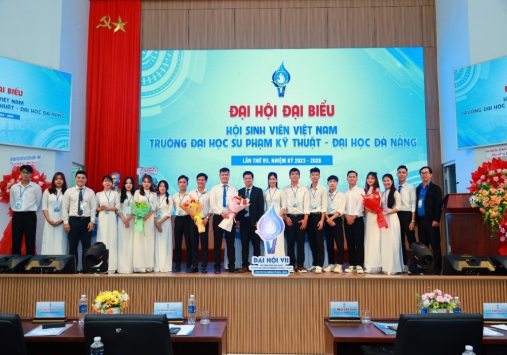 Đại hội Đại biểu Hội Sinh viên Việt Nam Trường ĐH Sư phạm Kỹ thuật - ĐH Đà Nẵng lần thứ VII, nhiệm kỳ 2023-2026 thành công tốt đẹp