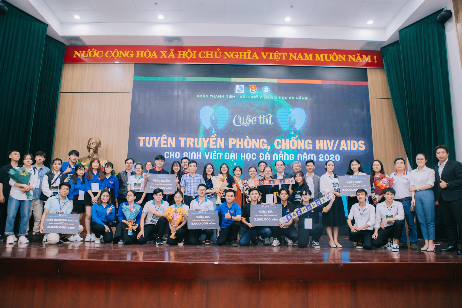 Đoàn trường Đại học Sư phạm Kỹ thuật đạt Giải Ba cuộc thi “Tìm hiểu công tác phòng, chống HIV/AIDS"
